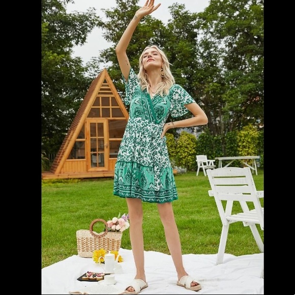 NEW Wrap Dress - Picture 8 of 15